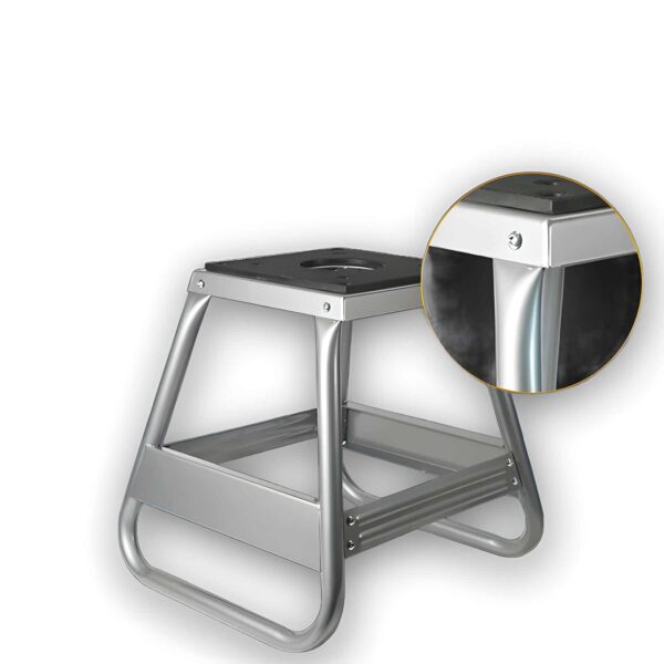 Electric Dirt Bike Anodized Stand Black - Image 2