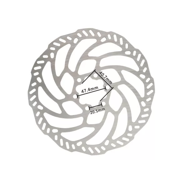 220mm Brake Rotor Front/Rear for Electric Motorcycles